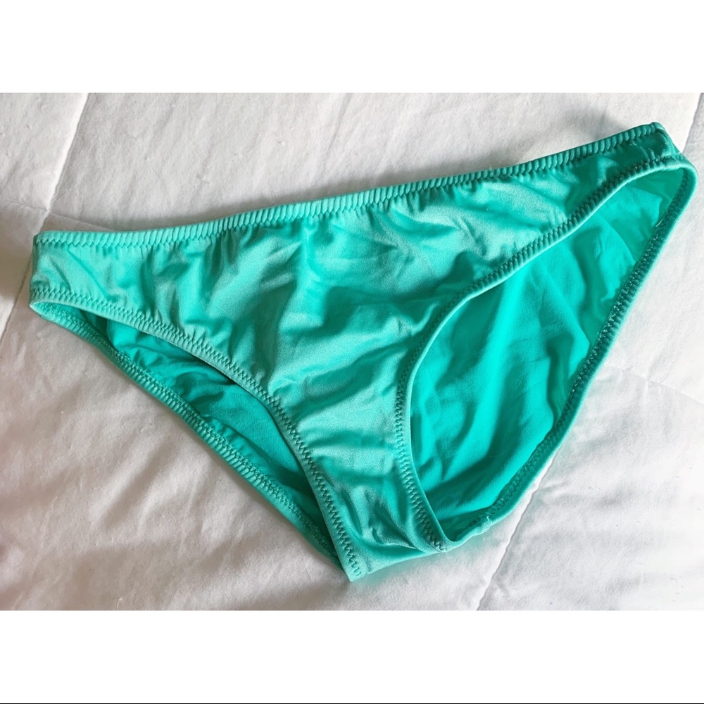 Turquoise bikini bottoms